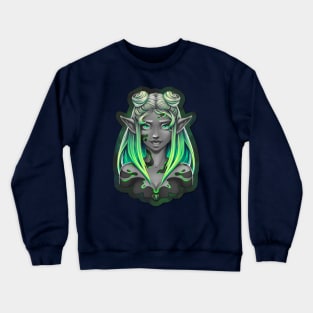 Earth's Birth Portrait Crewneck Sweatshirt